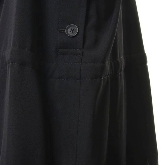 Yohji Yamamoto Pour Homme Convertible Overall - Black - Wool - Picture 9 of 14